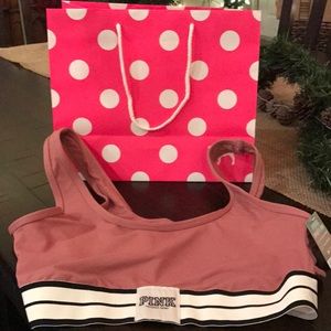 PINK sports bra in size Medium